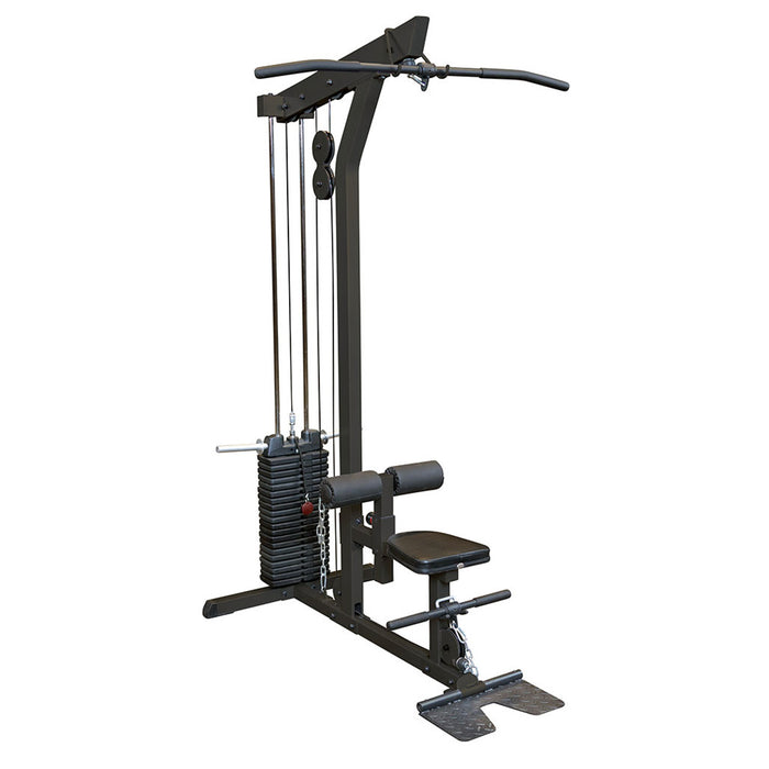 BodySolid Lat Machine - Low Row, Plate Loaded