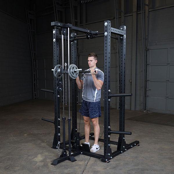 Body-Solid Pro ClubLine Half Rack Lat Attachment