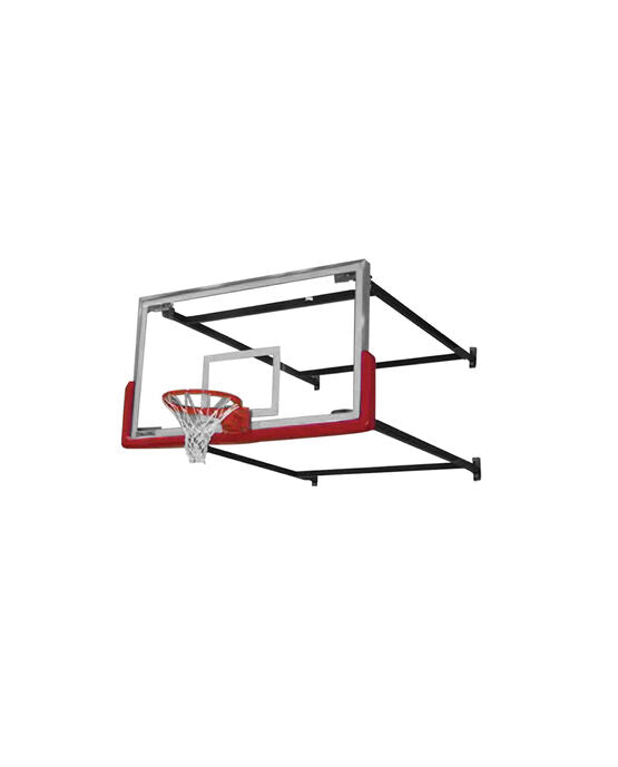 WALL-BRACED STATIONARY BACKSTOP (109-132