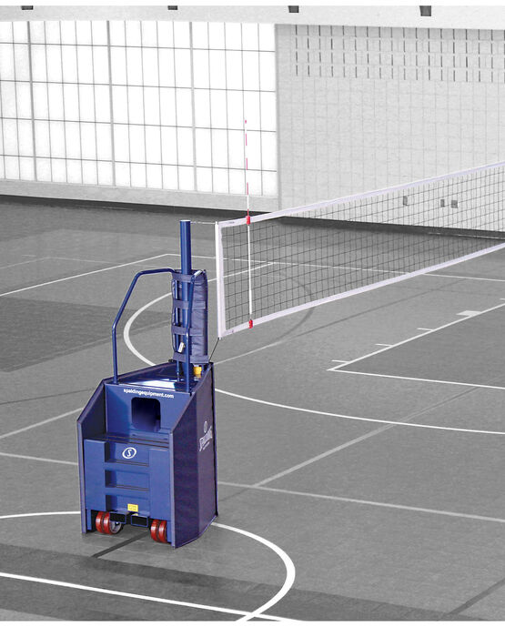 FREESTANDING ONE-COURT VOLLEYBALL SYSTEM