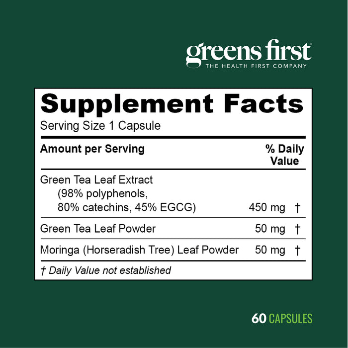 Greens First PRO Green Tea Vitality Formula Enhanced with Moringa