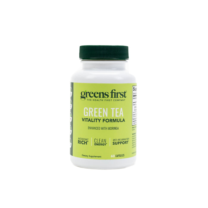 Greens First PRO Green Tea Vitality Formula Enhanced with Moringa