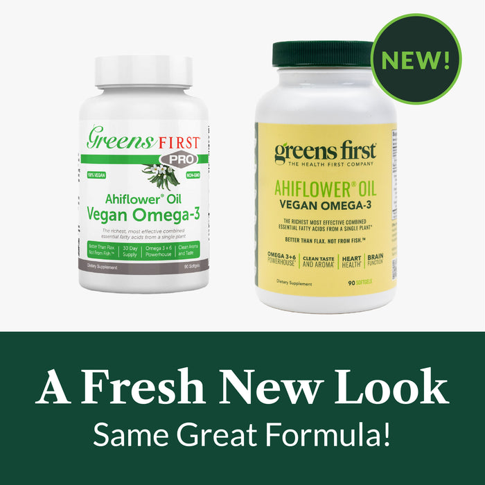 Greens First PRO Ahiflower Oil Vegan Omega-3