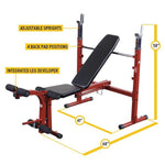 Best Fitness Olympic Weight Bench