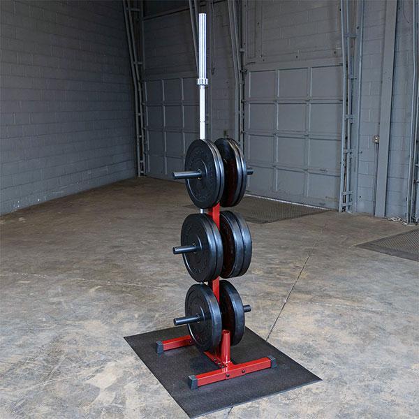 Best Fitness Olympic Plate Tree & Bar Holder