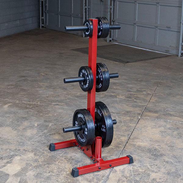 Best Fitness Olympic Plate Tree & Bar Holder