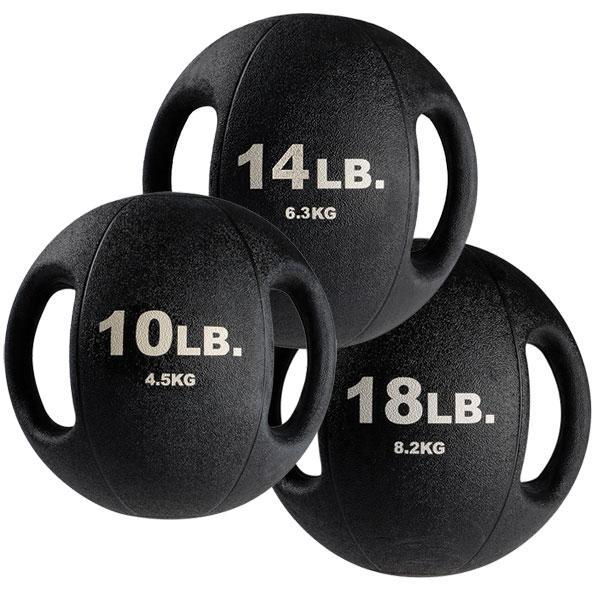 Body-Solid Tools Dual Grip Medicine Ball