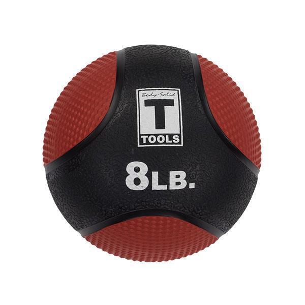 Body-Solid Medicine Ball Package with 6 Balls, Rack