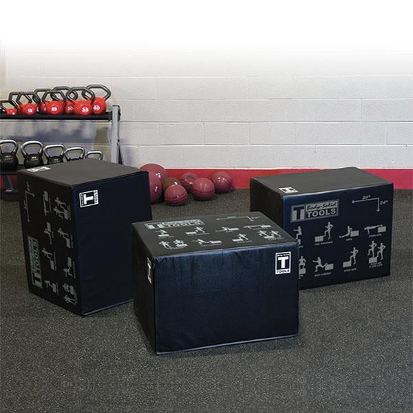 Body-Solid Tools 3-Way Soft Plyo Box