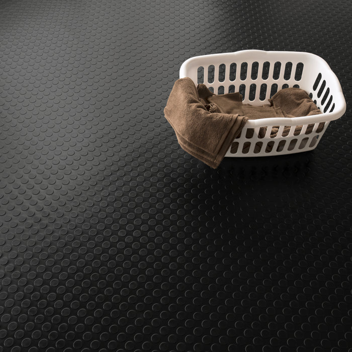 Large Coin 75 MIL Garage Floor Covering