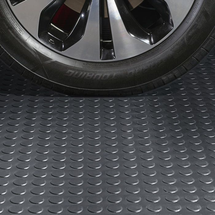 Large Coin 75 MIL Garage Floor Covering