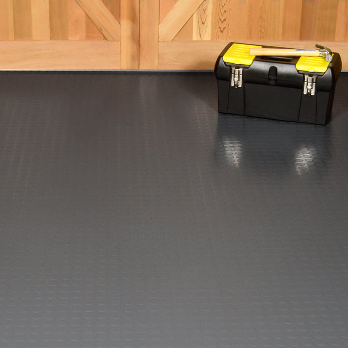 Solid Weld 75 Mil Large Coin™ Trailer Flooring