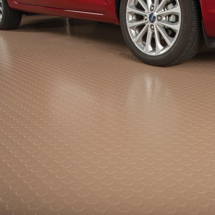Large Coin 75 MIL Garage Floor Covering
