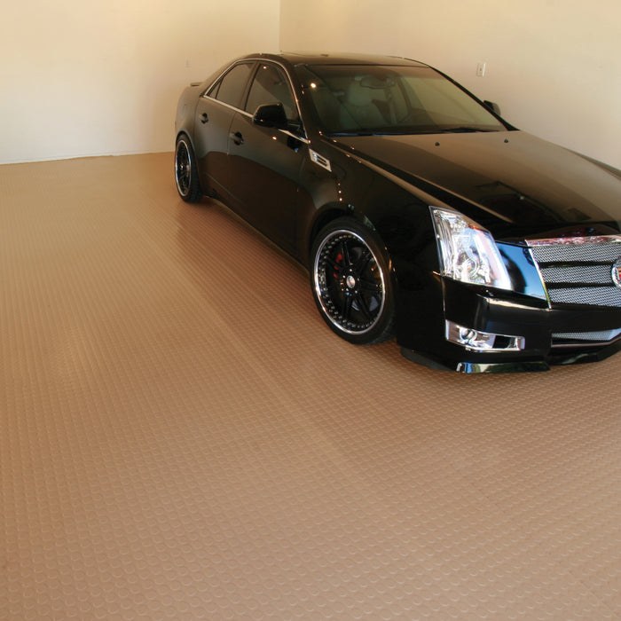 Large Coin 75 MIL Garage Floor Covering
