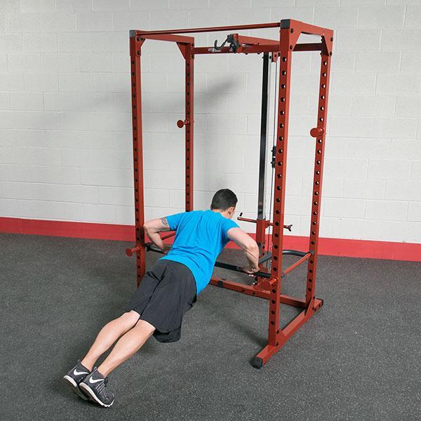 Power Rack Dip Attachment