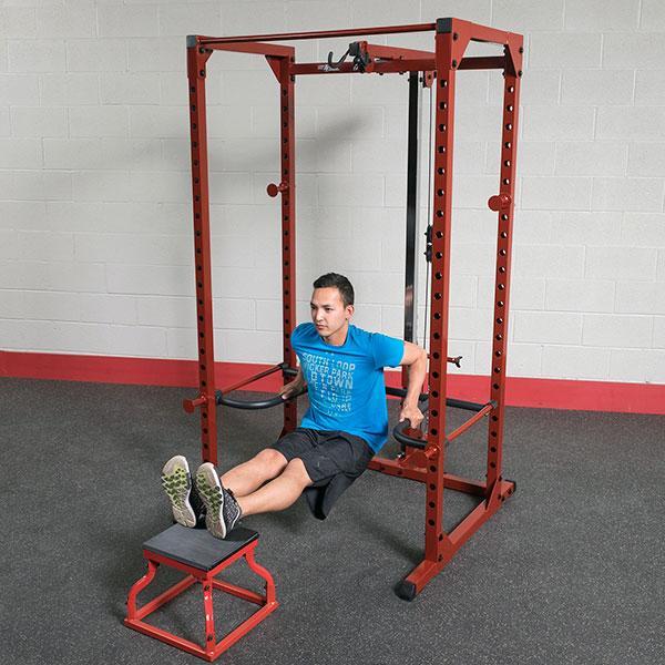 Power Rack Dip Attachment