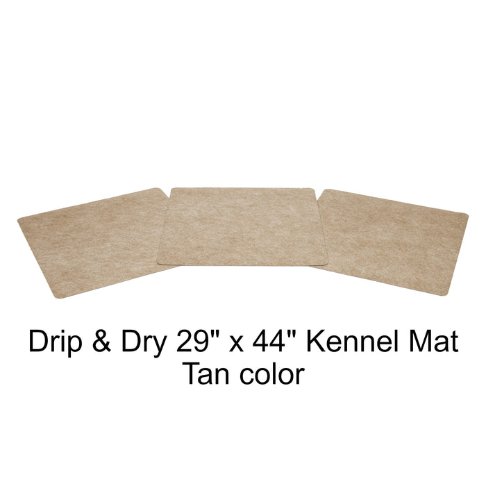 Drip & Dry Pet Kennel & Cage Mat 29 in x 44 in
