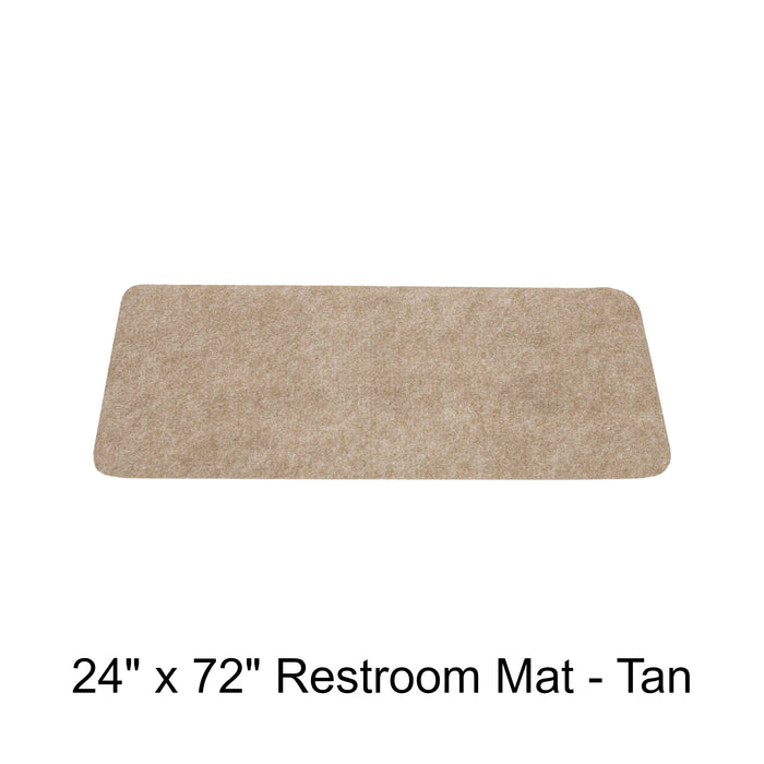 Drip & Dry Universal Restroom Mat