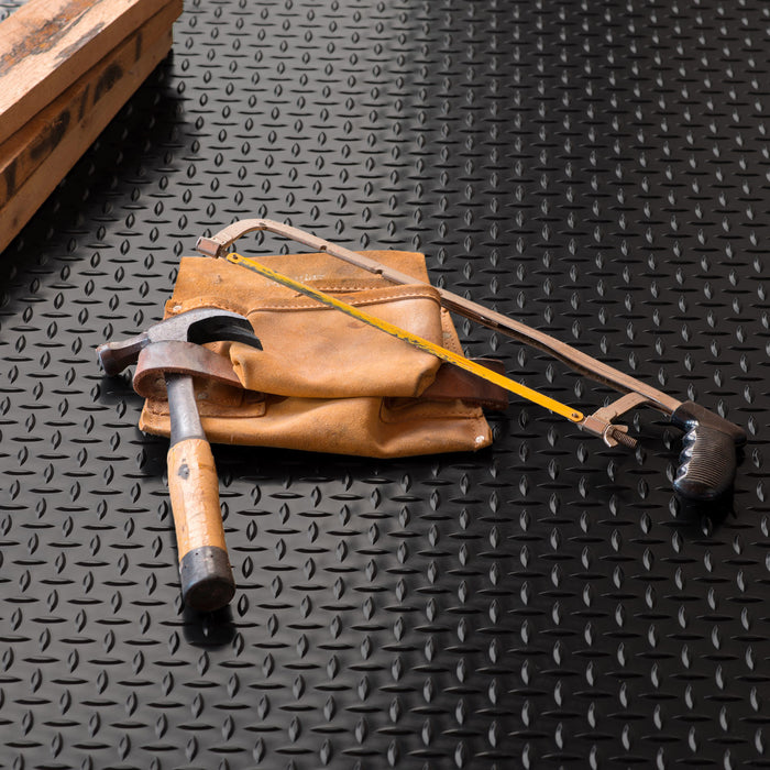 Welded Shed Flooring 75 Mil Diamond Tread™