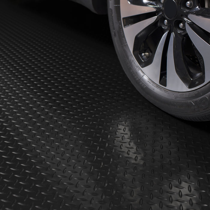 Diamond Tread™ Lite Garage Floor Mat 7'6" x 14'