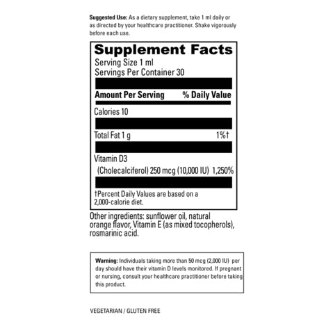 Vitamin D3 - 10,000 IU