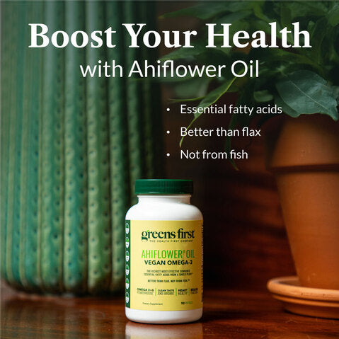 Greens First PRO Ahiflower Oil Vegan Omega-3