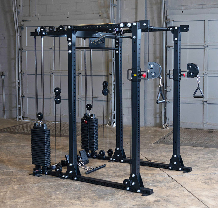 Body-Solid Functional Trainer Attachment with Weight Stacks