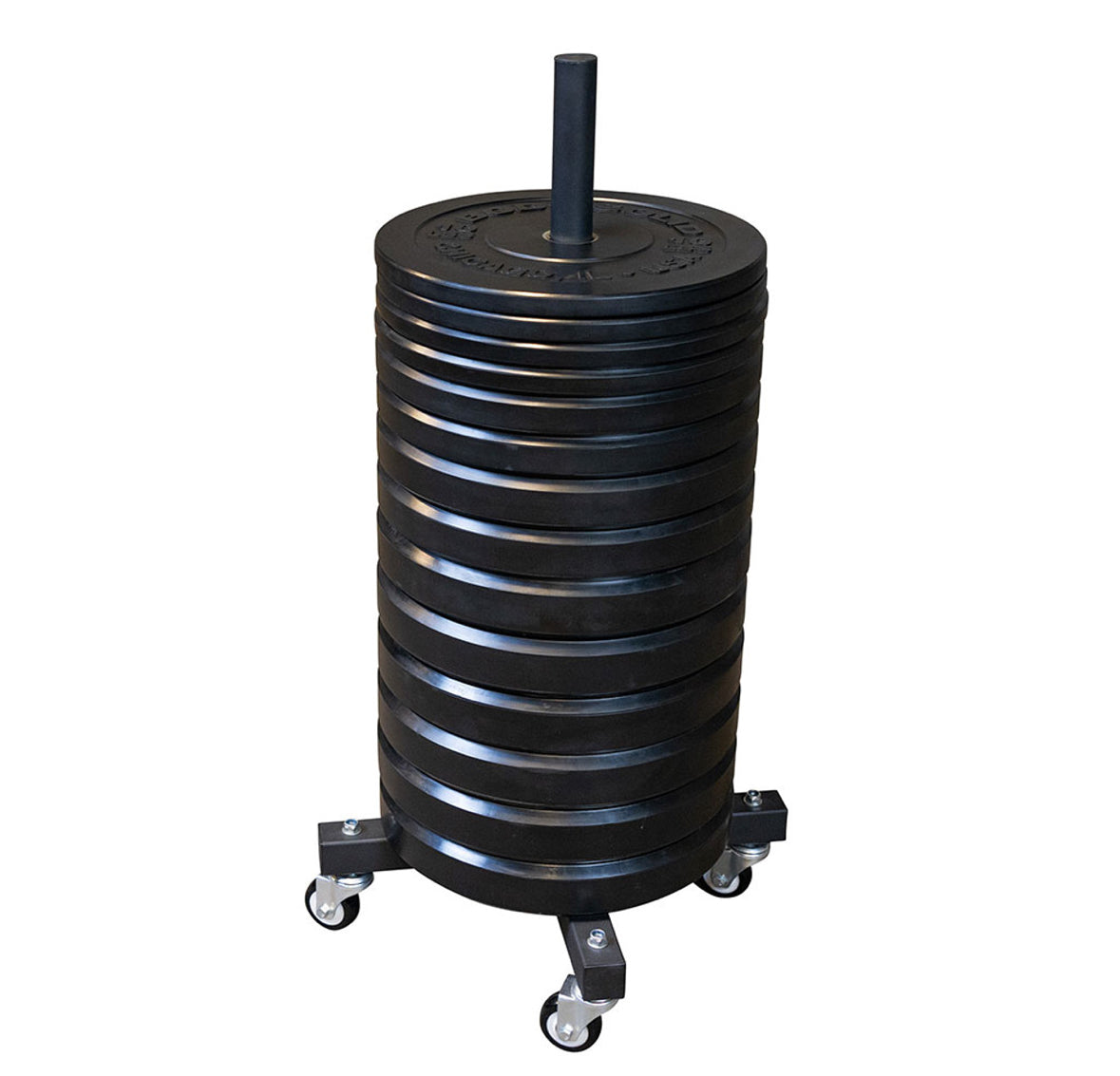 Body-Solid Mobile Vertical Bumper Plate Tree