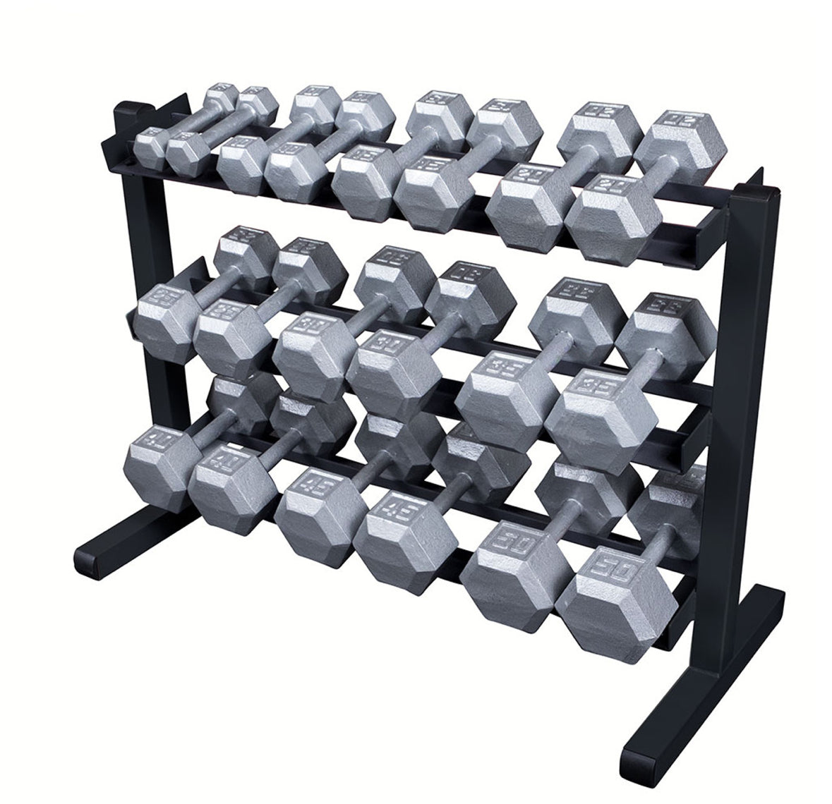 Body-Solid 3-Tier Dumbbell Weight Rack