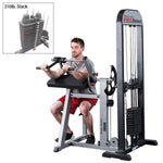 Body-Solid Pro Select Bicep Tricep Machine 310lb. Stack