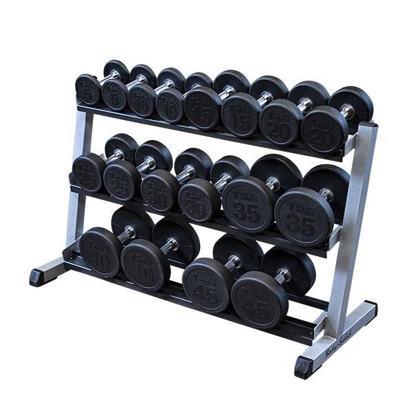 Body-Solid 48inch 3-Tier Dumbbell Rack