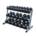Body-Solid 48inch 3-Tier Dumbbell Rack