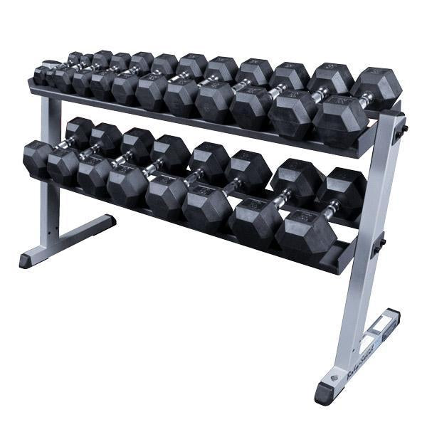 Body-Solid 2-Tier Heavy Duty Dumbbell Rack