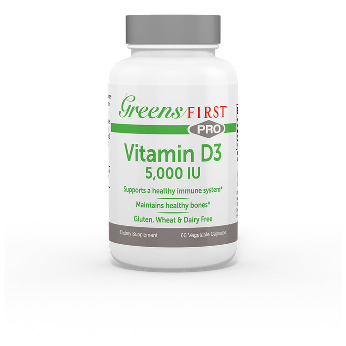 Greens First PRO Vitamin D3 5000 IU