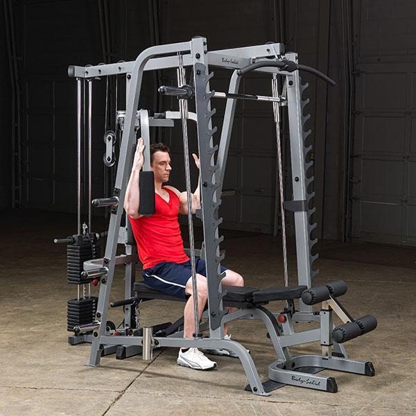 Body Solid Smith Rack Body-Solid Smith Machine Pec Attachment — FROGSHOP