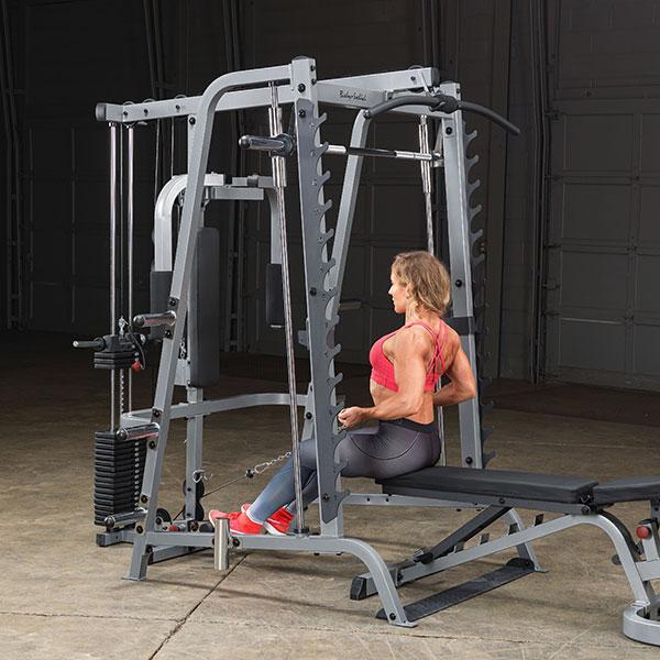 Body-Solid Smith Machine Lat Attachment