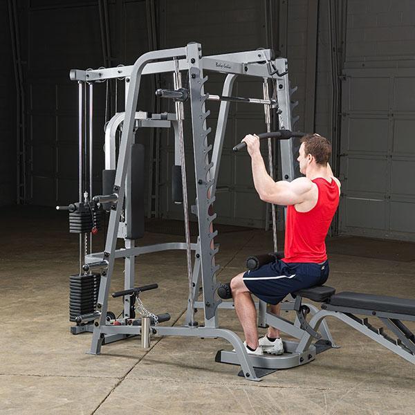 Body-Solid Smith Machine Lat Attachment