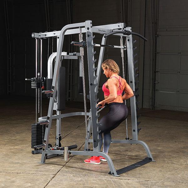 Body-Solid Smith Machine Lat Attachment