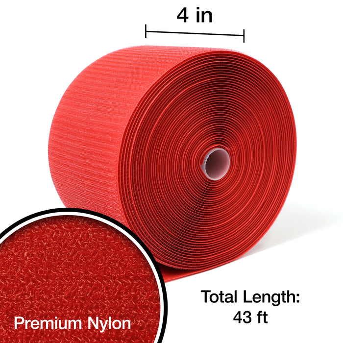 G-Floor Sport Hook Mat Fastener – Mat Connector 4.000" × 43' 6" Hook Tape