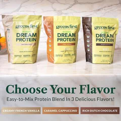 Greens First Dream Protein -  Chocolate 25 oz.