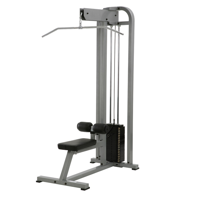 STS Lat Pulldown Machine, Silver