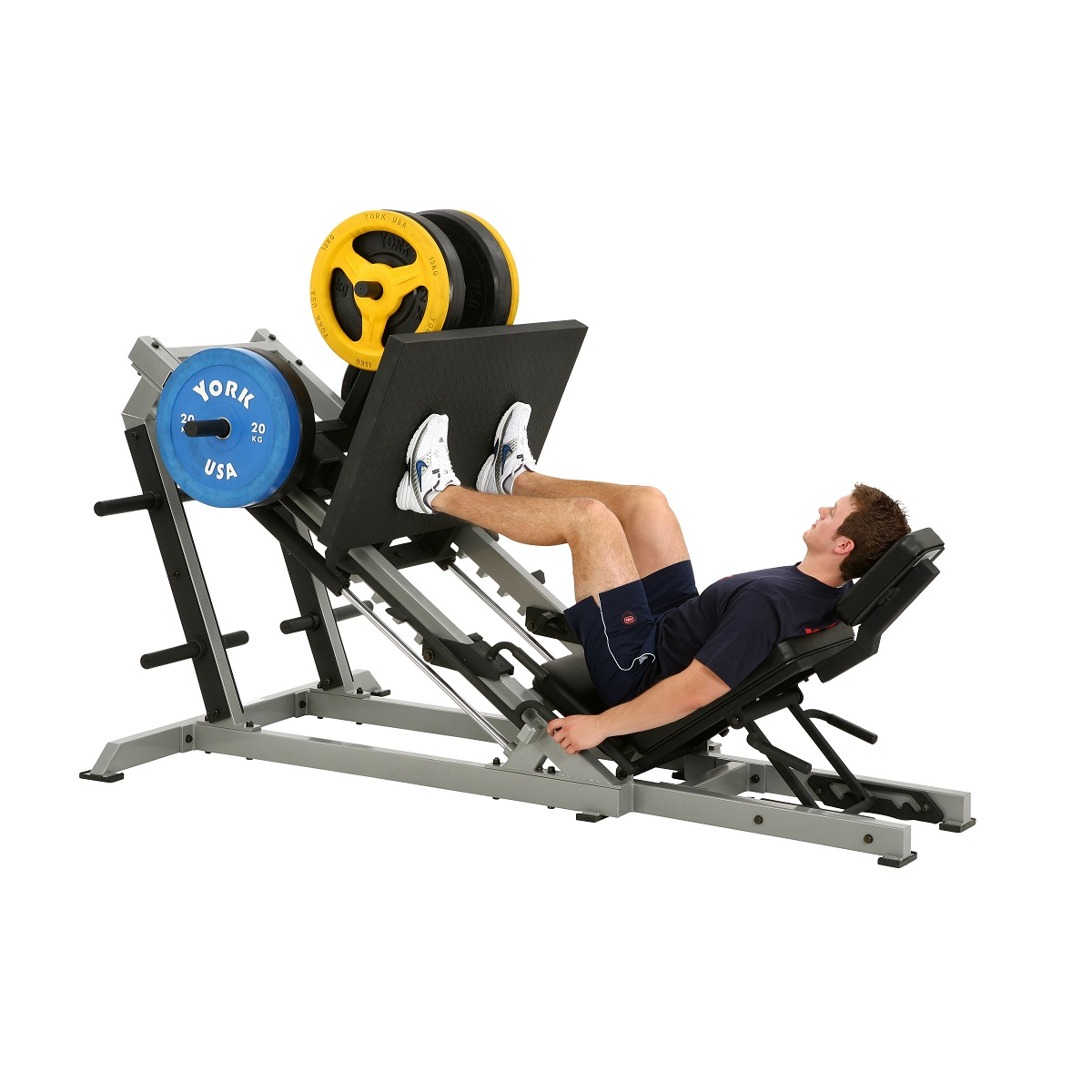 STS 35 Degree Leg Press Machine, Silver