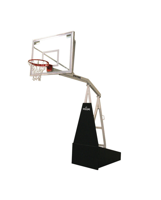 SPALDING® 2000 54" GLASS PORTABLE BASKETBALL HOOP