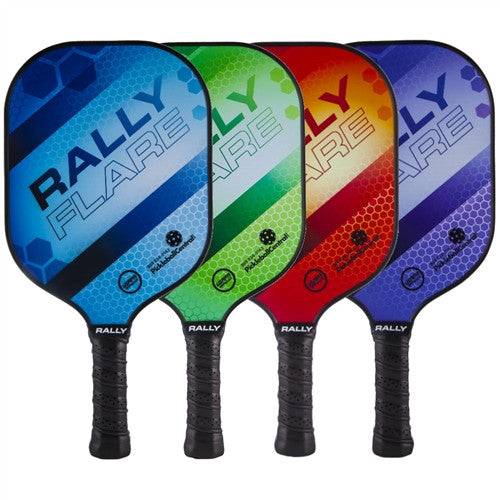 Rally Flare Graphite Pickleball Paddle - Green