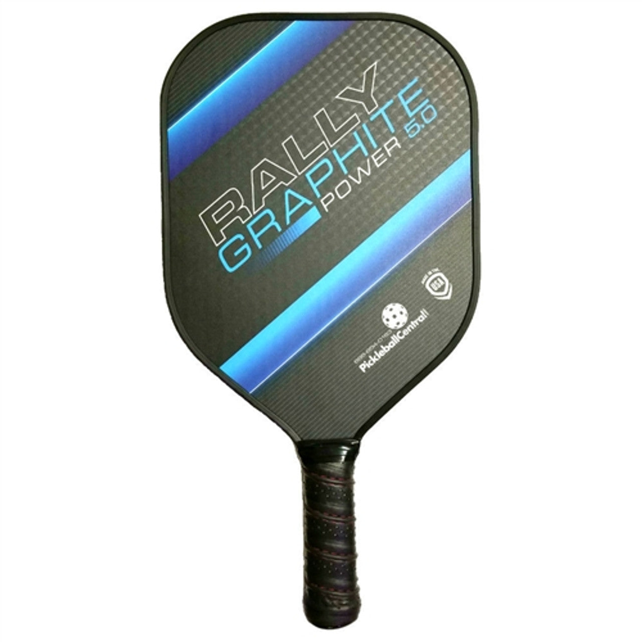 Rally Graphite Power 5.0 Pickleball Paddle - Blue / Thin Grip