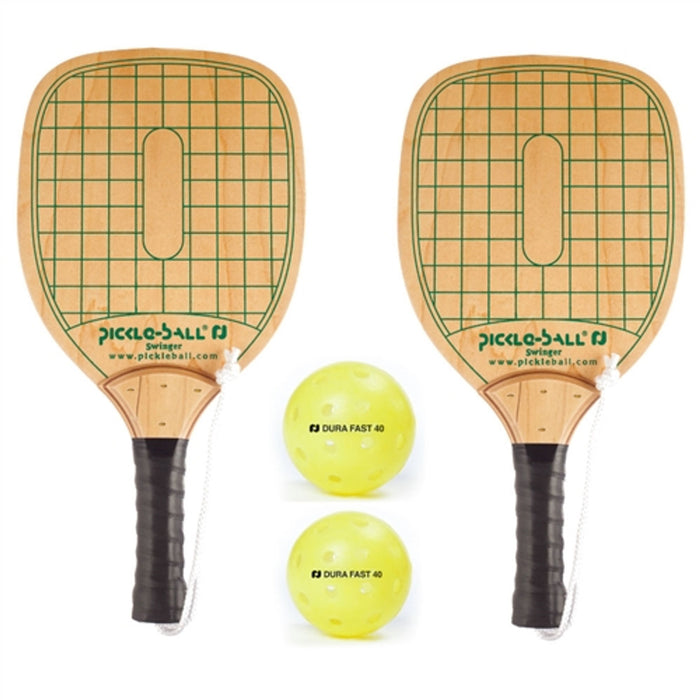 Double Pack Swinger Paddle With Two Balls