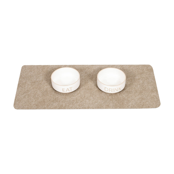 Drip & Dry Pet Bowl Mat