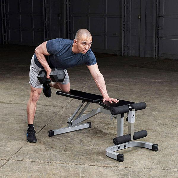 Powerline Adjustable Bench with Leg Hold