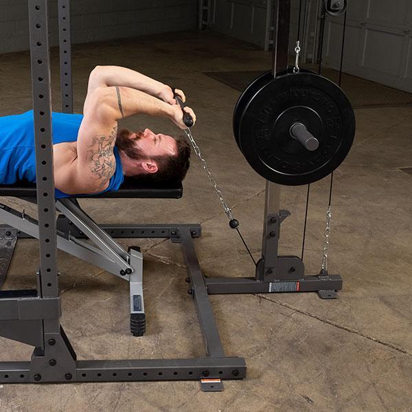 Powerline Half Rack Lat Attachment