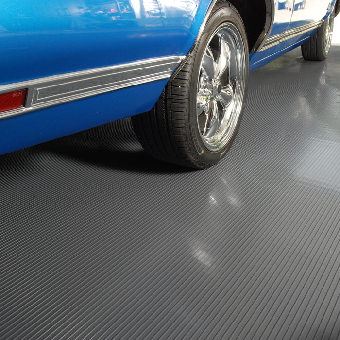 Ribbed 55 Mil Garage Floor Covering